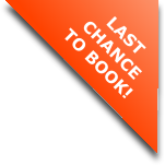 Last chance to book!
