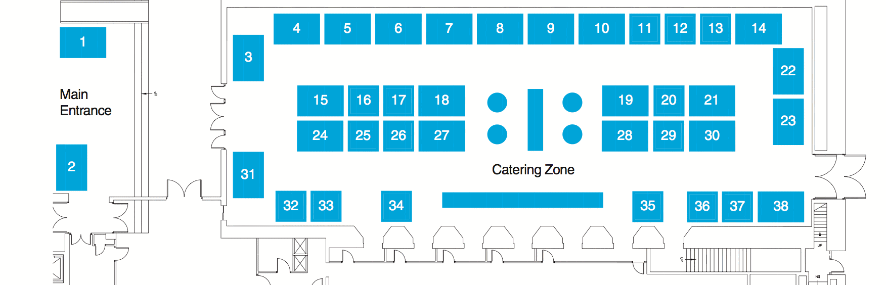 Banqueting Suite Floorplan