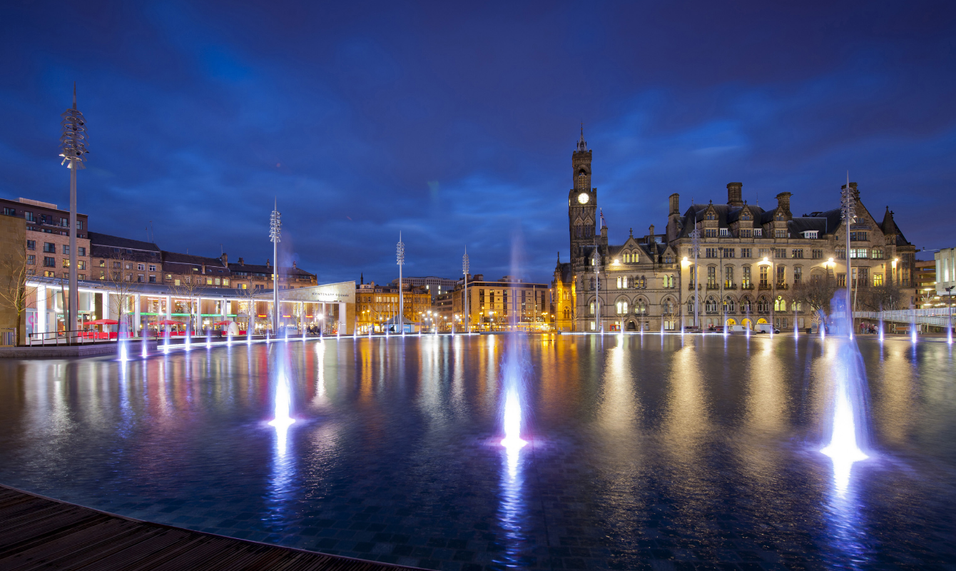 Bradford at night