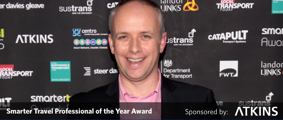 Smarter Travel Professional of the Year Award - Sponsored by ATKINS